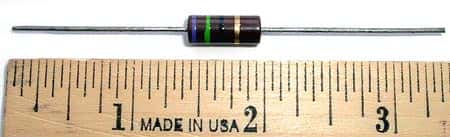 1W 75 ohm 5% TRW Carbon Comp Resistors
