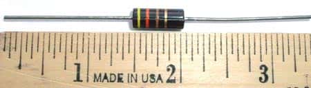1W 430 ohm 5% TRW Carbon Comp Resistors