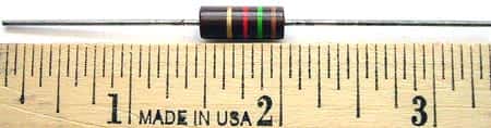 1W 1.5K ohm 5% TRW Carbon Comp Resistors