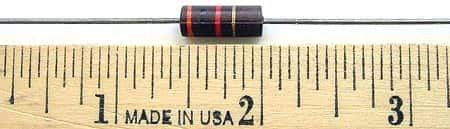 1W 3K ohm 5% TRW Carbon Comp Resistors
