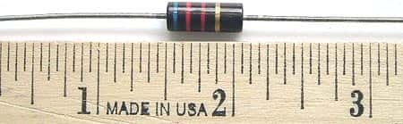 1W 6.2K ohm 5% TRW Carbon Comp Resistors