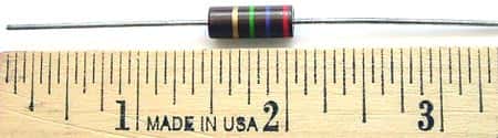 1W 2.7MEG ohm 5% TRW Carbon Comp Resistors