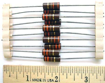1W 330 ohm 5% TRW Carbon Comp Resistors