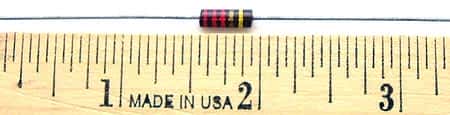�W 2.2K ohm 5% TRW Carbon Comp Resistor Military
