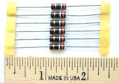 �W 39 ohm Allen Bradley Carbon Comp Resistor