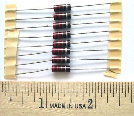 �W 220 ohm 10% Stackpole Carbon Comp Resistor