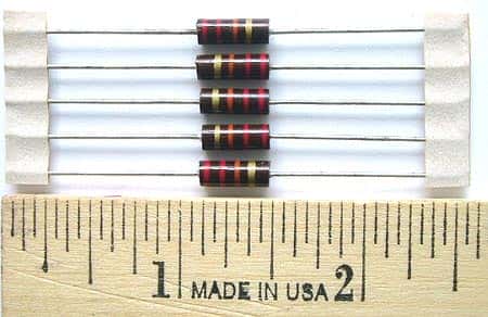 �W 22K ohm 5% Stackpole Carbon Comp Resistor