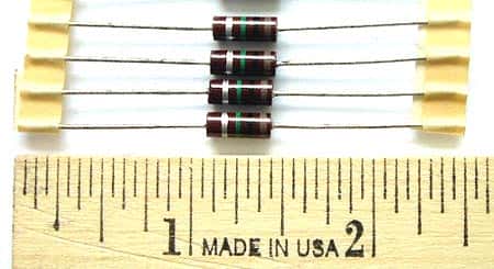 �W 1MEG ohm 10% Stackpole Carbon Comp Resistor
