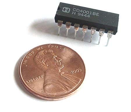 CD4001BE CD4001 BE Quad 2 Input NOR Gates IC