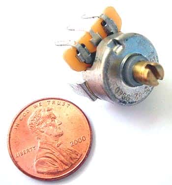 25K Carbon Potentiometer  Linear Small CTS