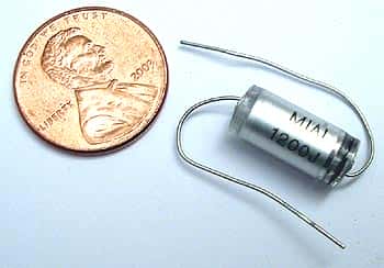 1200pF 630V 5% Polystyrene Capacitor Axial