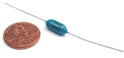 1200pF 63V 5% Polystyrene Capacitor Axial