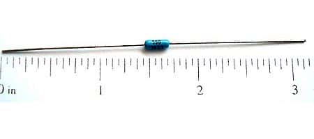 1/8W 100K  ohm 1% Metal Film Military Resistor RN55D1003F