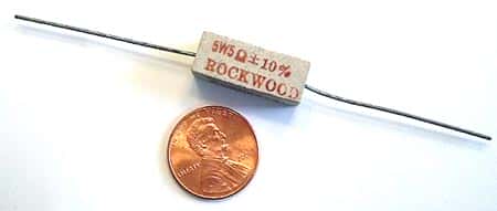 5W 5 ohm 10% Wirewound Power Sand block Resistor