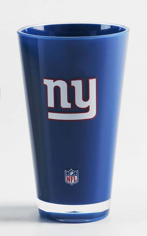 Insulated Acrylic Tumblers Licensed NFL Teams Fan Gear 20 oz cups