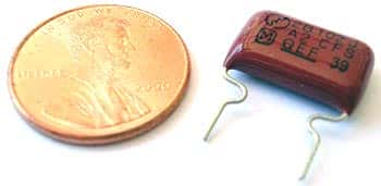 .001uF .001 uF 1250V 5% Radial Film Capacitors