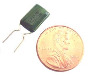 .047uF .047 uF 100V 10% Radial Film Capacitors