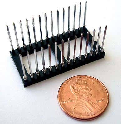 28 Pin Wire Wrap IC Sockets Machine Tooled