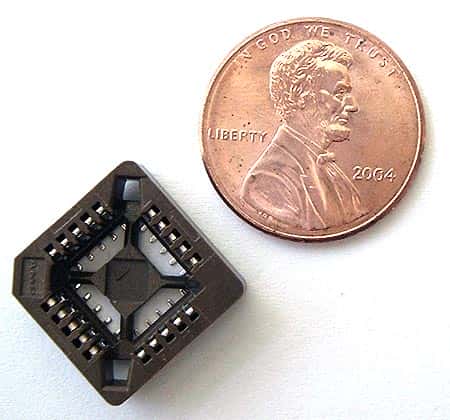 20 Pin Surface Mount PLCC IC Sockets SMT SMD AMP