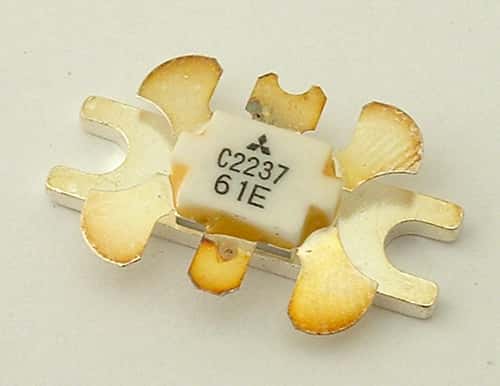 Transistor TO220 Silicone Lotto Di 2 2SC2312 - NPN In Silicone 12V 17W 27MHz, Formato TO220 Transistor Rf Mitsubishi - Foto 5