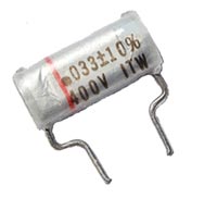 0.033uF .033uF 400V Radial Paper Capacitors ITW