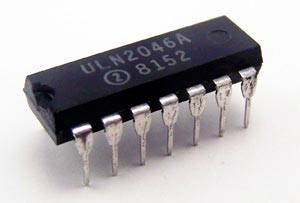 ULN2046A Independent Transistor Array