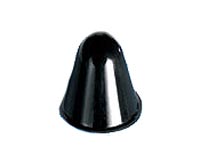 Black Conical Self-Adhesive Rubber Feet Bumpers 19.1mm x 19.1mm