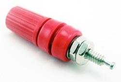 Red Binding Post Connector 7014
