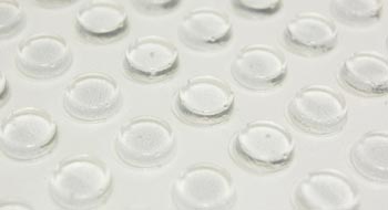 Clear Round Self-Adhesive Rubber Feet Small Bumpers 9.5mm X 3.2mm