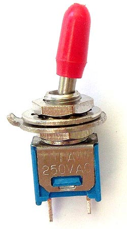 Toggle Switch 3A 3 Amp 125VAC Subminiature On-Off