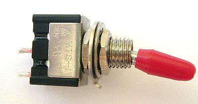 Toggle Switch 6A 6 Amp 125VAC Miniature On-Off SPST