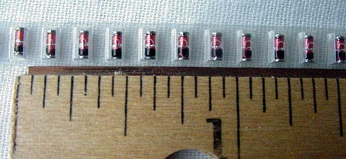 LL4148 1N4148 150mA 75V MELF SMT Switching Diodes