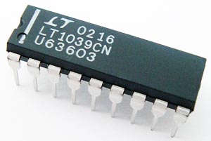 LT1039CN RS232 Driver Receiver with Shutdown IC Linear Tech