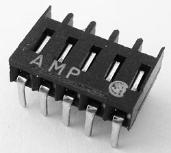 6-102074-1 5 Position Wire to Board Connector Amp