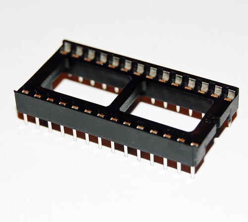 28 Pin IC Socket Open Frame Mil-Max 110-90-628-00-000000