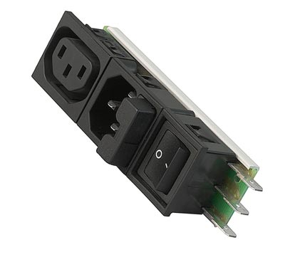 6432&#046;0253&#046;25 Appliance Connector Inlet Outlet Fuseholder Switch Schurter