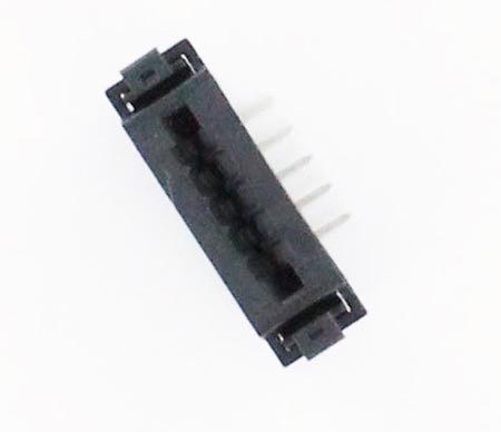 90500-4005 5 Pin RA Flat Flexible Dual Contact Connector Molex