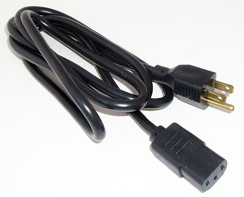 Computer Power Cord 18 AWG 5 ft 6952301