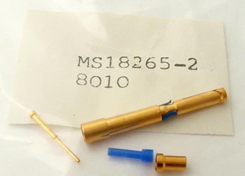 MS18265-2 Gold Connector Pin Contact Kit Military