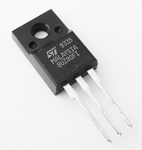 BUZ80FI N-Channel Power MOS Transistor ST Microelectronics