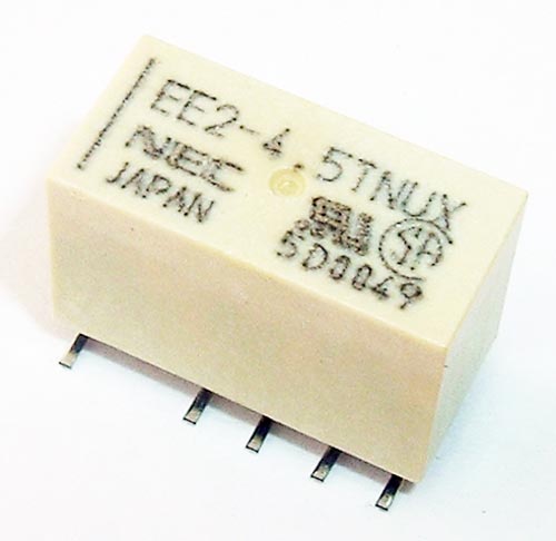 2.0A 4.5V Surface Mount Signal Relay NEC EE2-4.5TNUX-L