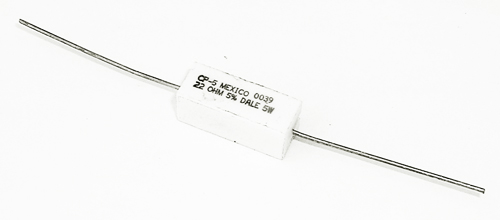 10 x  22 Ohm 5 Watt 5% Wire Wound Cermet Sandblock Resistor Free US Shipper