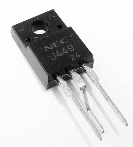 2SJ449 6A 250V MosFET P-Channel Transistor NEC