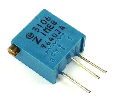 1M ohm Variable Resistor Trimpot Murata POT3106Z-1-105