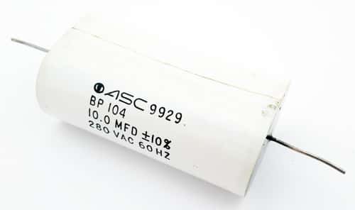 10uF 10 uF 280VAC Axial Film Capacitors BP104 10mF