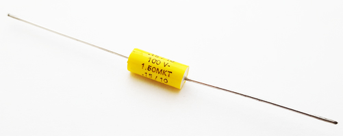 0.15uF 100V Axial Polyester Film Capacitor Arcotronics A50EF31502660K
