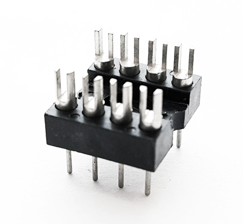 8 Pin Plug Adapter Assembly 1-1437515-3 Augat 608-CG1T