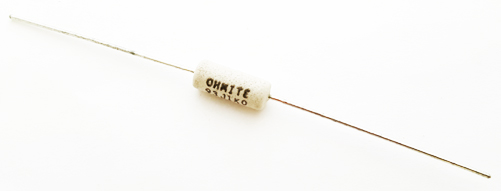 Power Wirewound Resistor 3.25W 1K ohm Ohmite 93J1K0