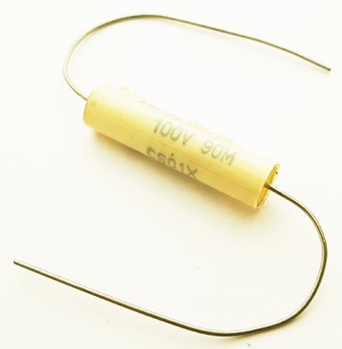 0.018uF 0.018 uF 100V 1&#37; Axial Polyester Film Capacitor Vintage TRW CS01X