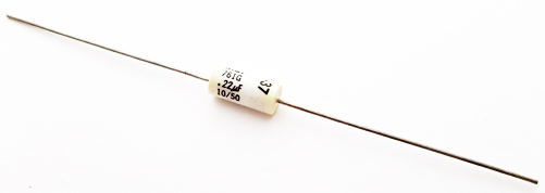 022uf 22 Uf 50v 10 Axial Polyester Film Capacitor Vintage At T 761g